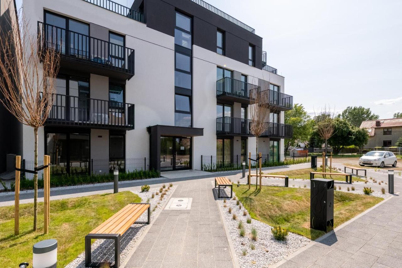 A Morze Las - Apartament Sobieszewo กดัญสก์ ภายนอก รูปภาพ